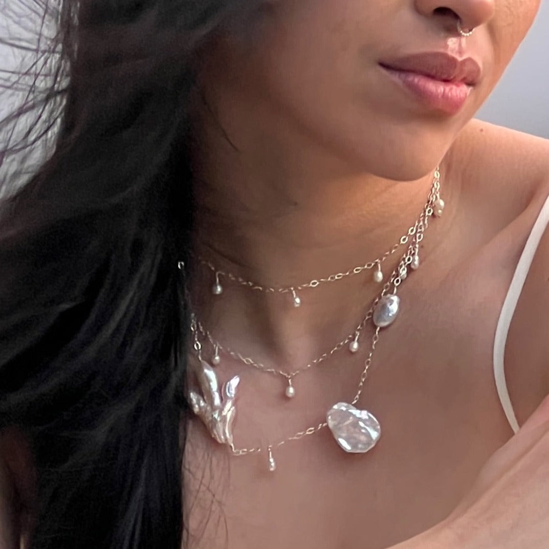 Olema Necklace Silver