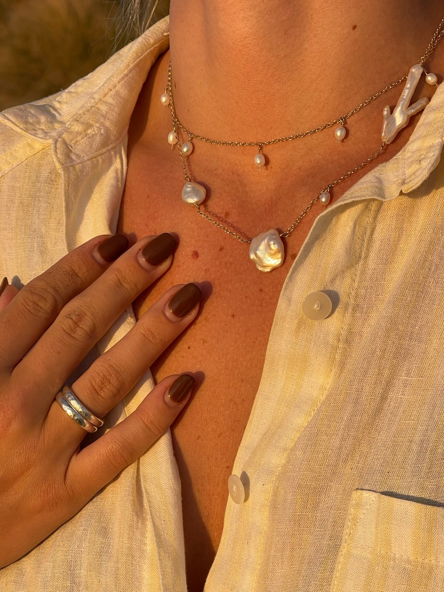 Elisabeth Necklace Gold