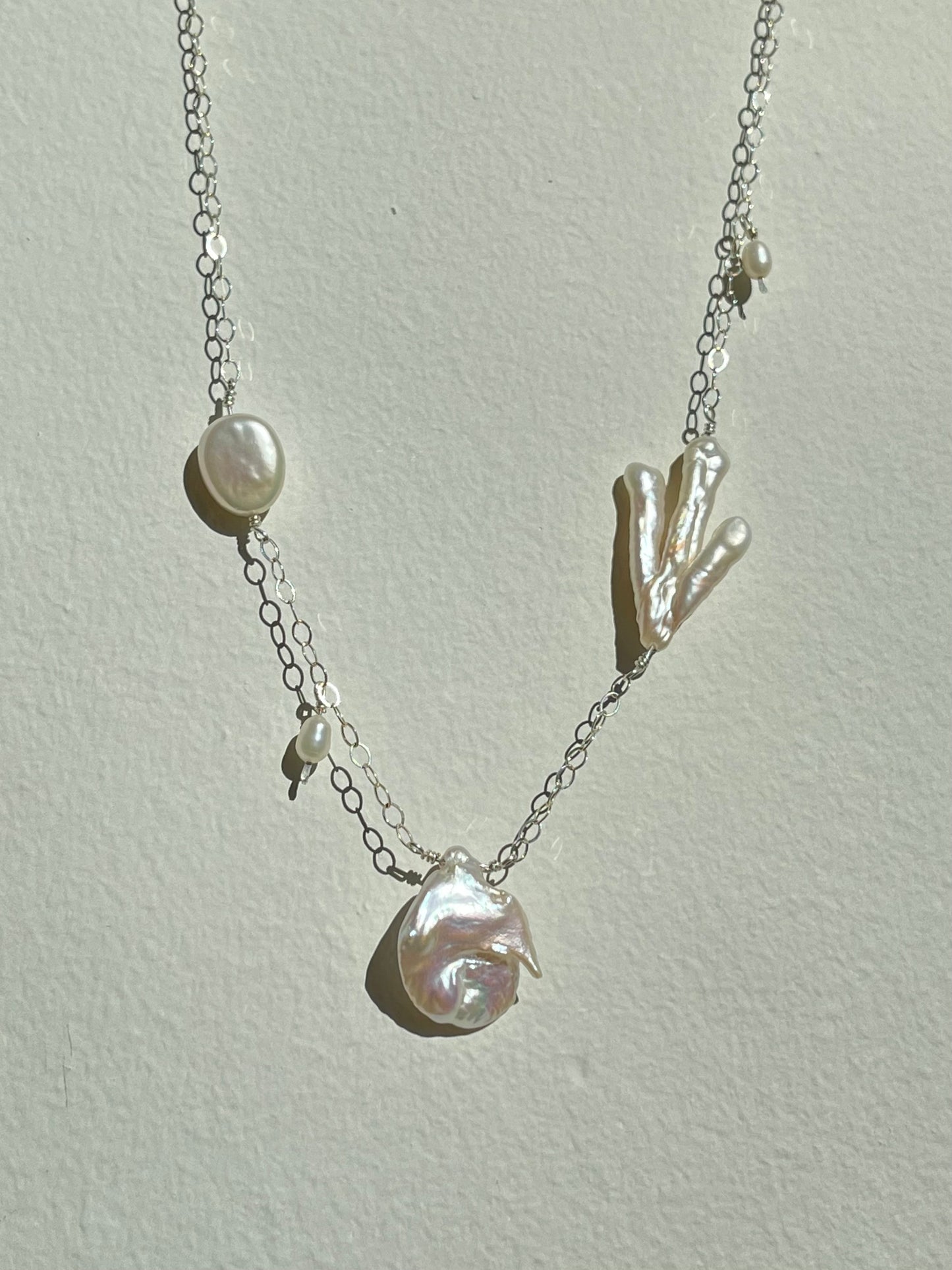 Olema Necklace Silver