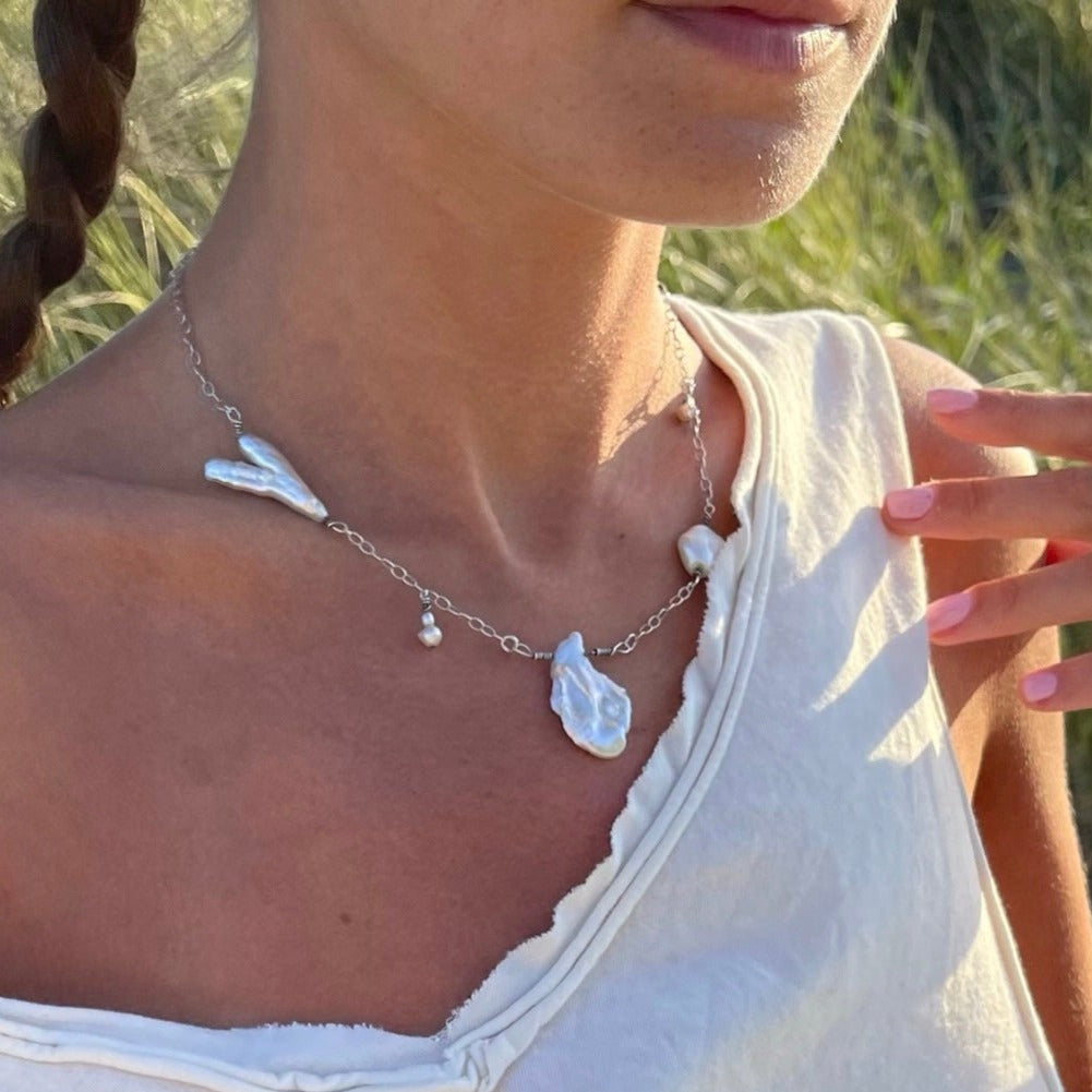 Olema Necklace Silver