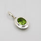 Peridot Knife Edge Charm