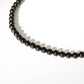Black Agate Bead Necklace