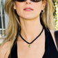 Black Agate Bead Necklace