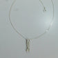 Sapphire Fishbone Pendant
