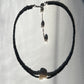 Black Spinel + Pearl Necklace