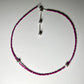 Ruby + Pearl Necklace