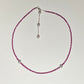 Ruby + Pearl Necklace