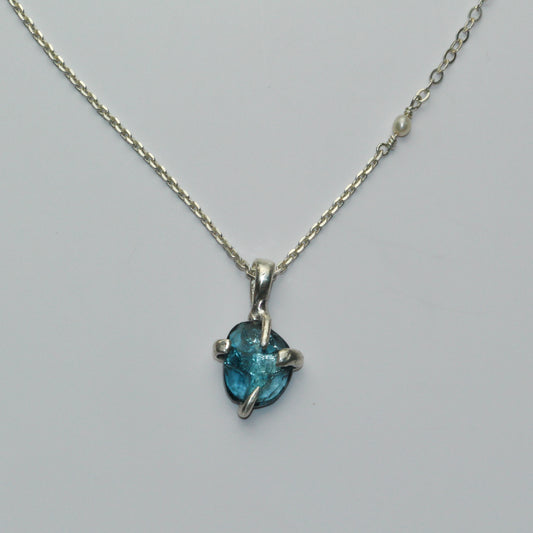 Blue Topaz Pendant - One of One